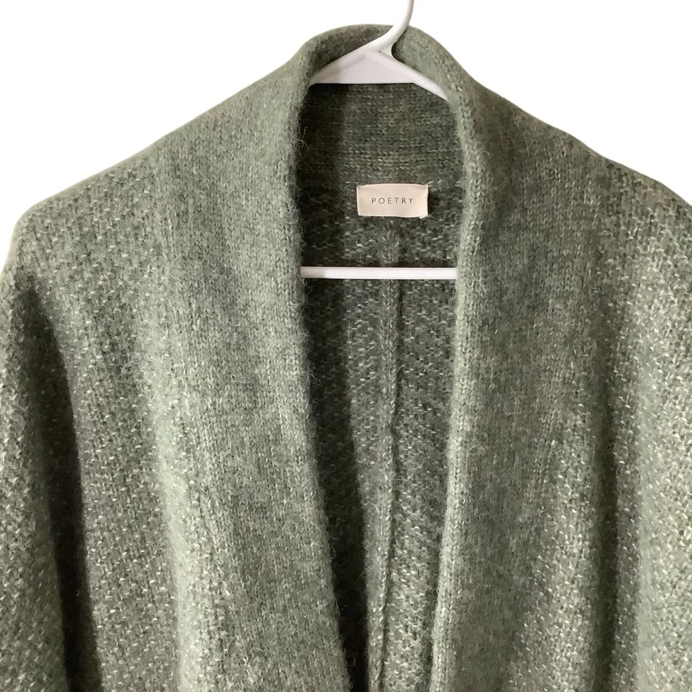 Poetry Cotton & Alpaca Open Front Cardigan - Picture 2 of 6